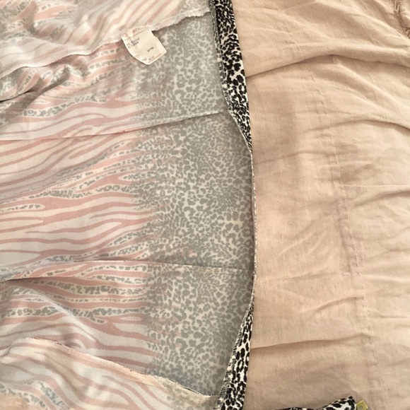 🌷Joseph Ribkoff🌷 Red White Black Animal Print Stripe Jacket - Picture 10 of 11